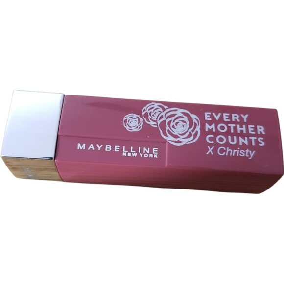 Maybelline Color Sensational Matte Lipstick Makeup #376 Pink for Me - Picture 2 of 3